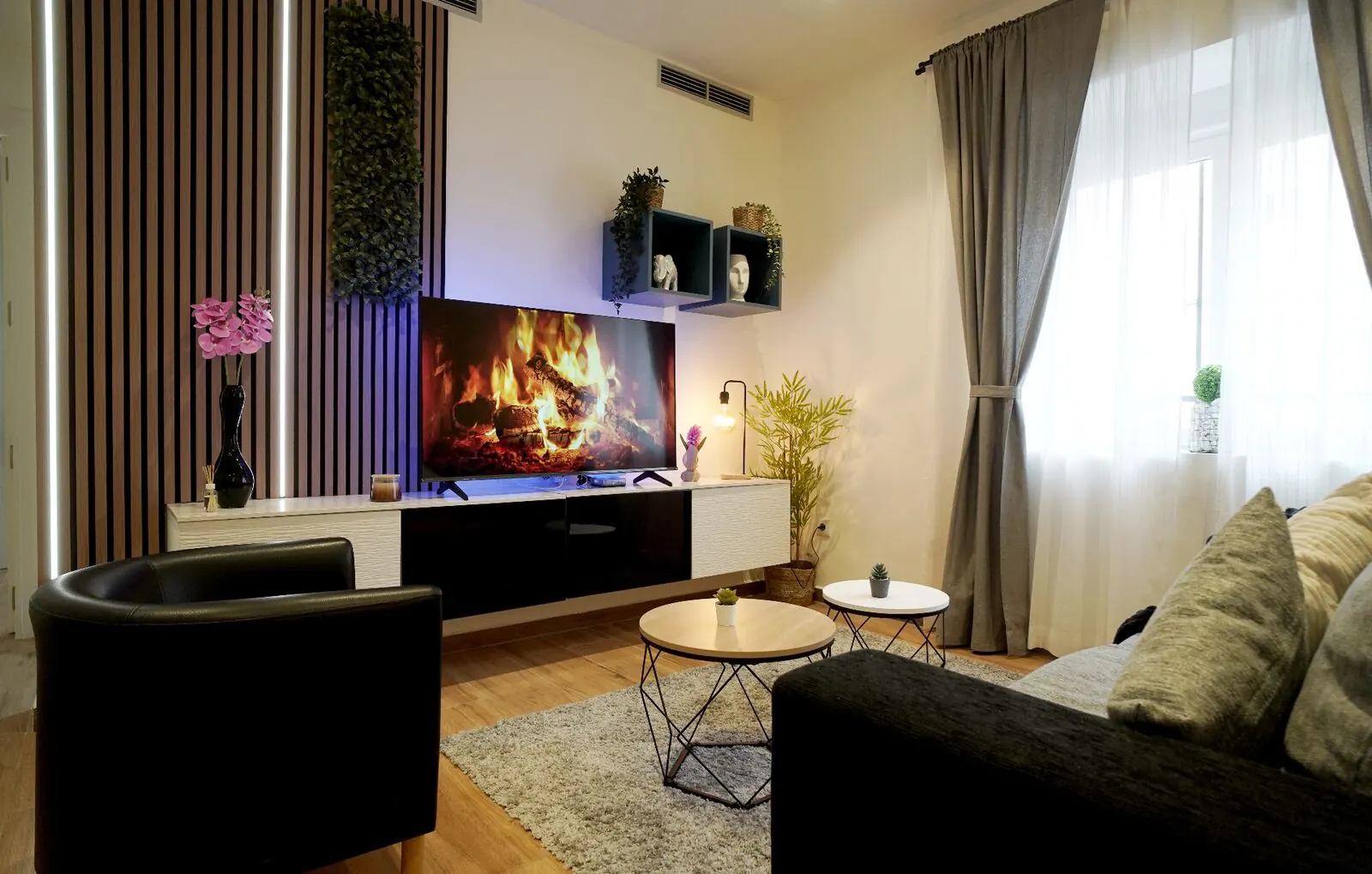 Salón del apartamento Murallas Home